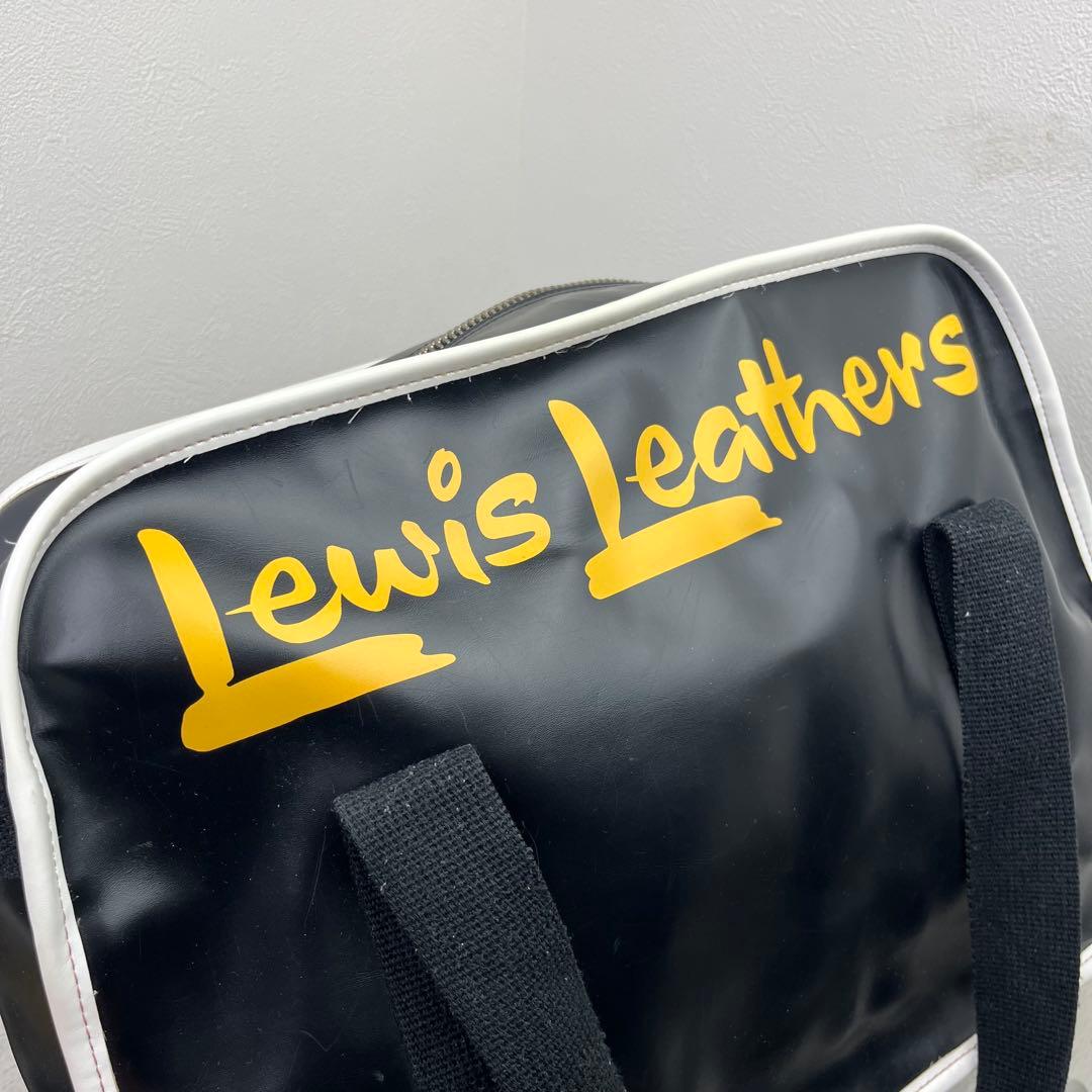 【希少品✨】ルイスレザー 2WAY ボストンバッグ ショルダーバッグ ブラック