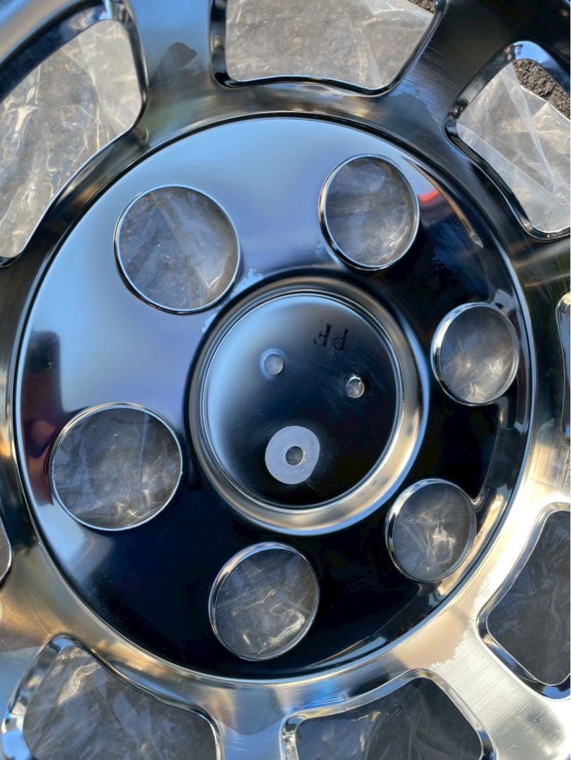 新品　ホイールカバー　17.5 フロント　ファイター　レンジャー　メッキ