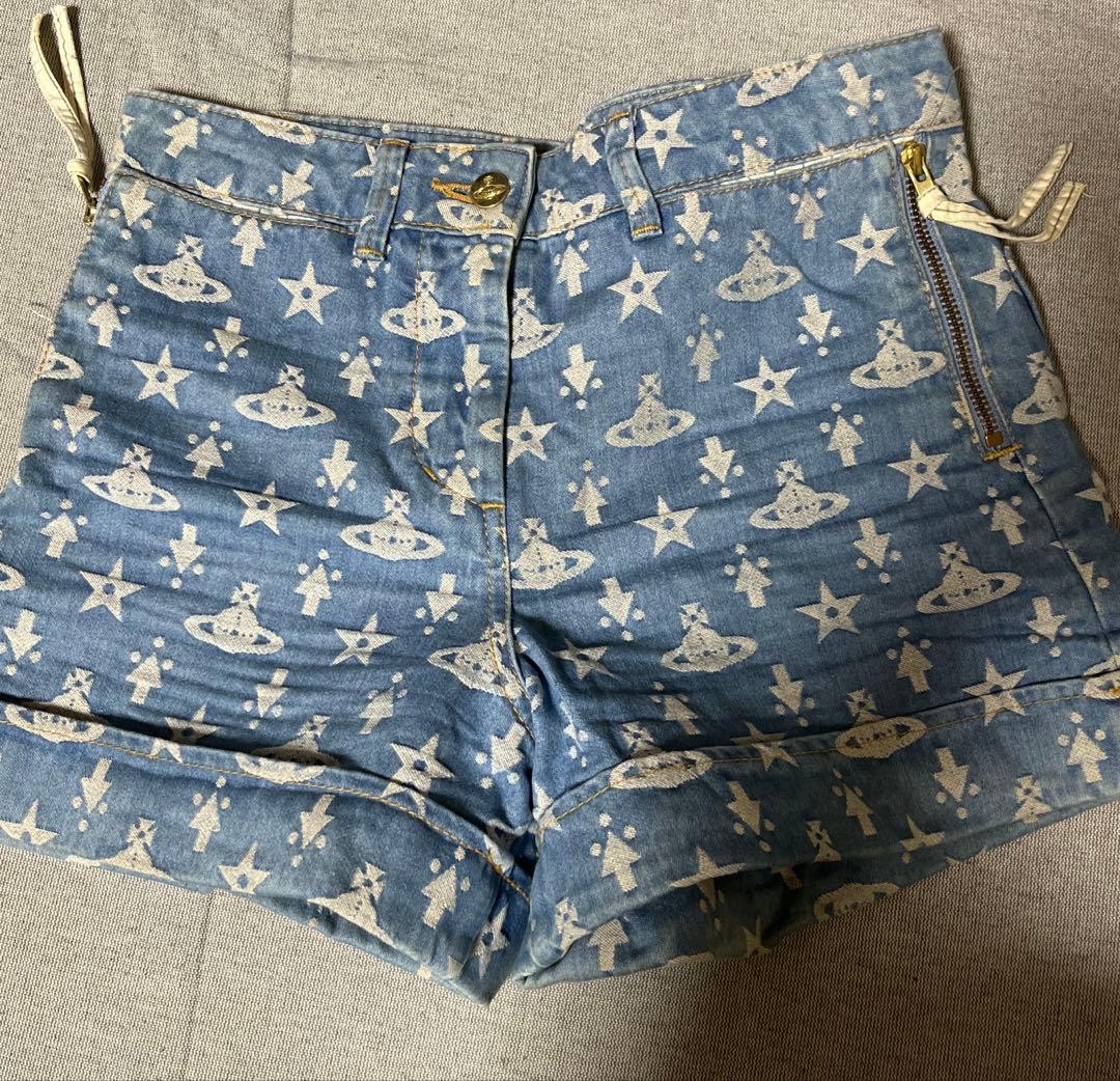 ヴィヴィアン　デニム　ショートパンツ
