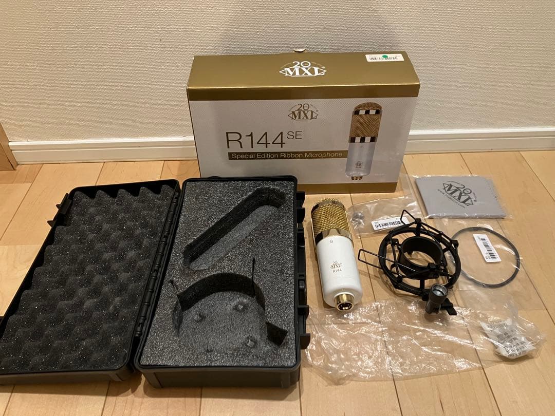 MXL R144 20th限定品 リボンマイク 改造品