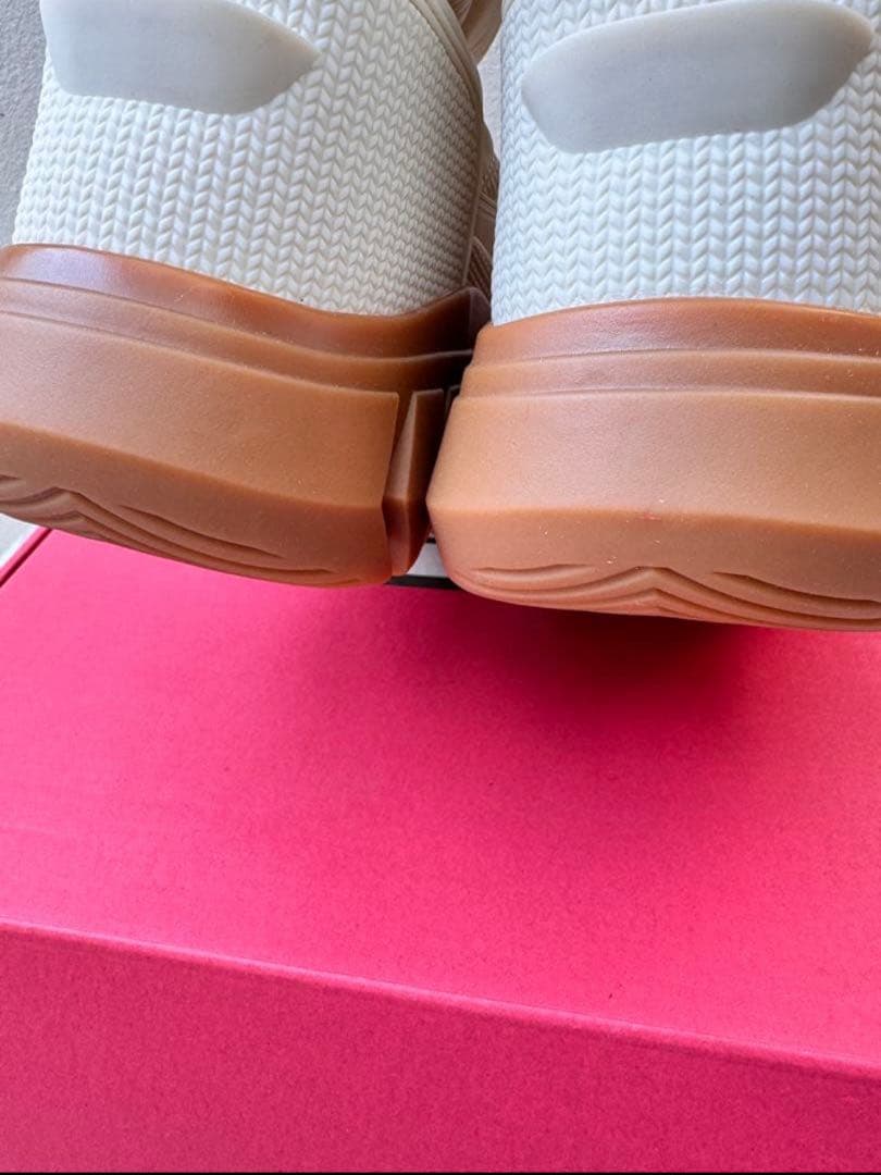 ⭐︎HUNTER ハンター スノーブーツ ホワイト 25cm 冬の足元を明るく