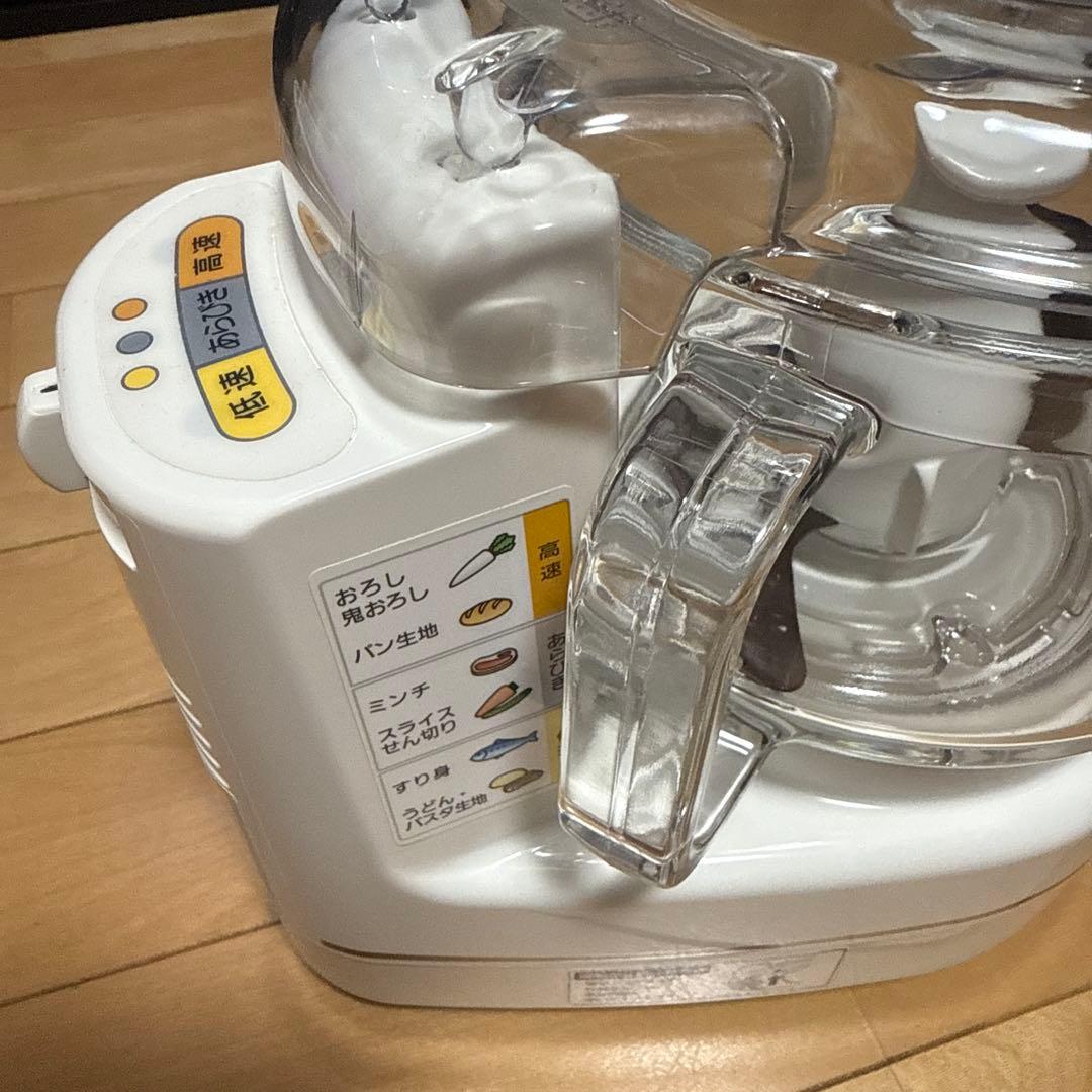 Panasonic フードプロセッサー ホワイト 多機能