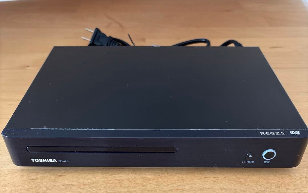 新品・未使用】東芝 REGZA DVDプレーヤー SD-420J