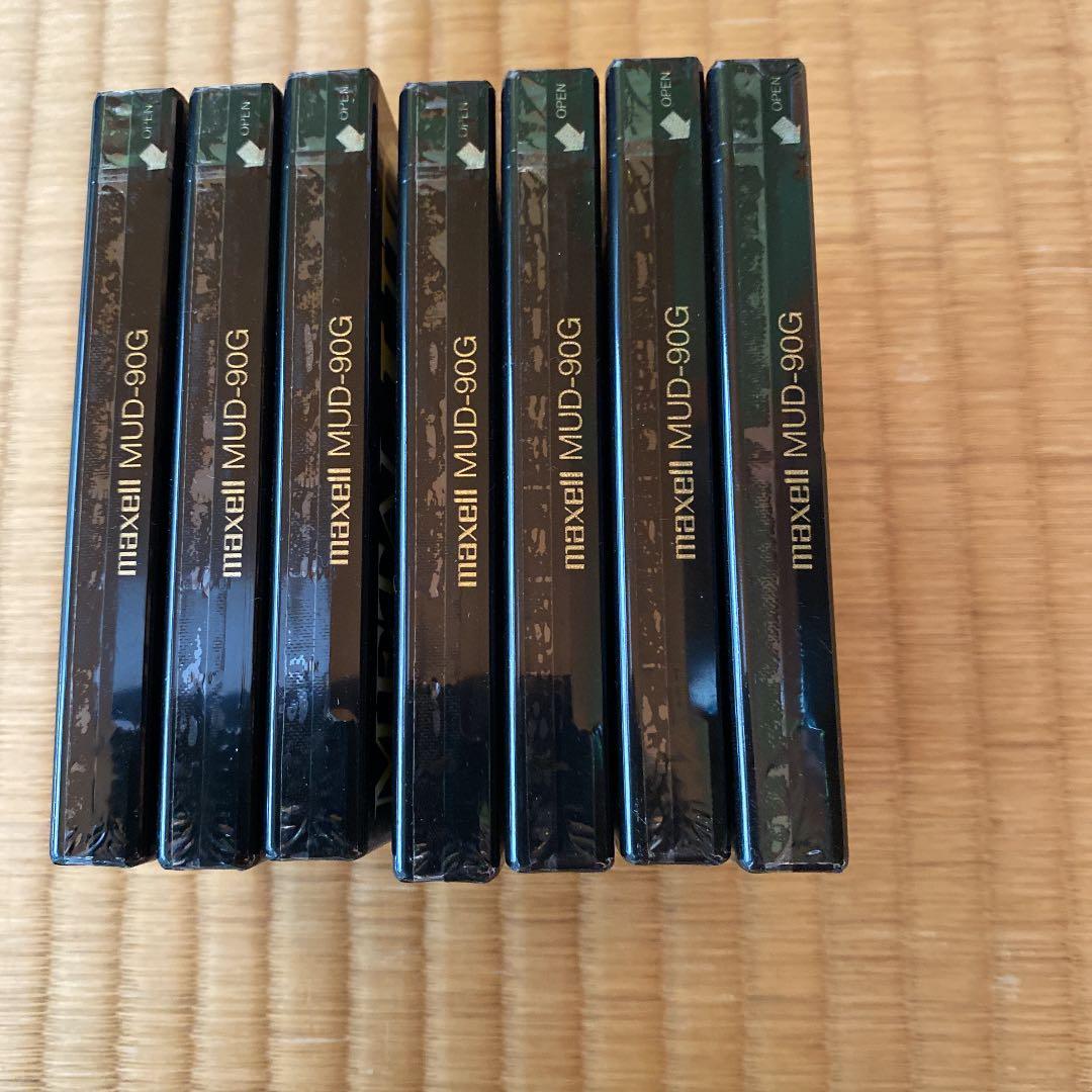 カセットテープ　maxell MUD-90G 7本セット