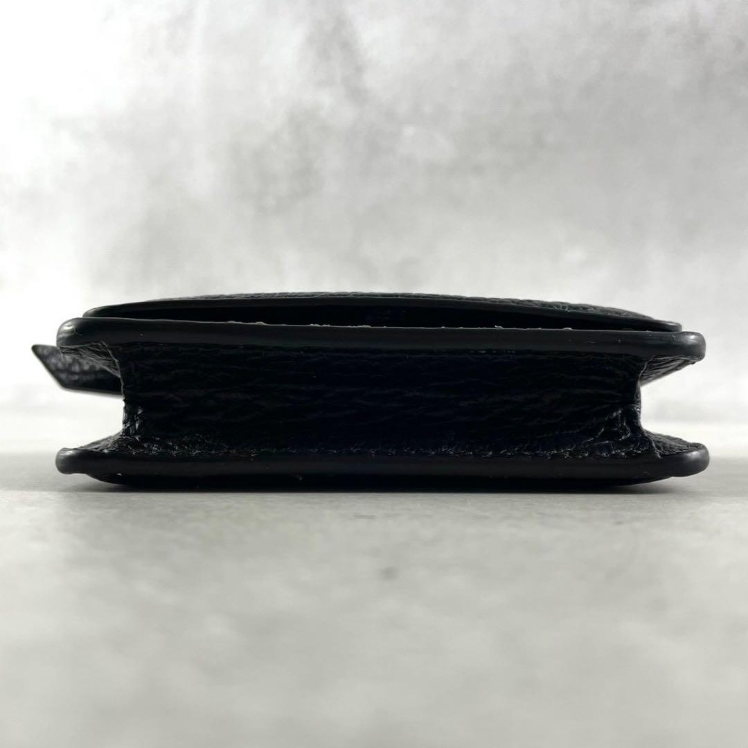 【極美品】マルジェラ チェーンウォレット 4ステッチ ブラック