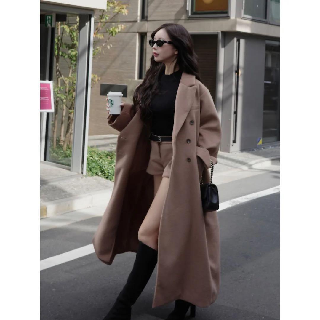 新品タグ付 ダーリッチ メルトンミドルショートパンツ キャメル M