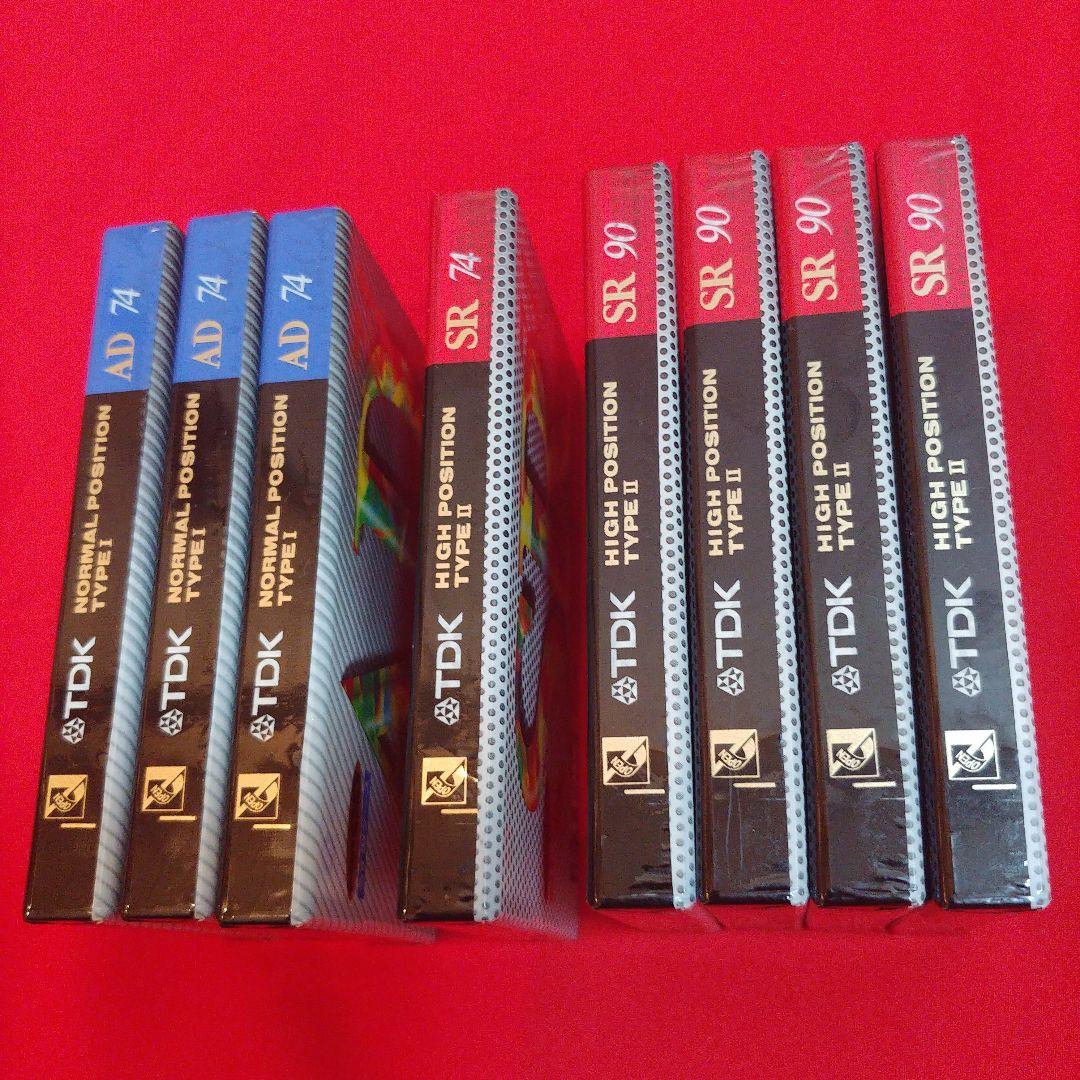 TDK SR-90F４本他　８本まとめ　カセットテープ