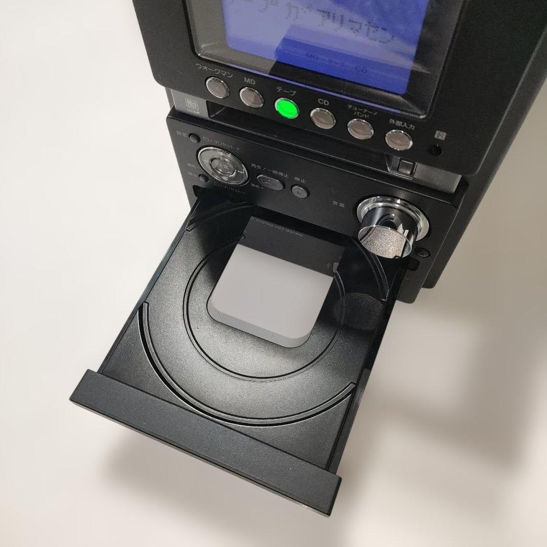 SONY CD・MD・カセットデッキ コンポ cmt-m35wm ソニー