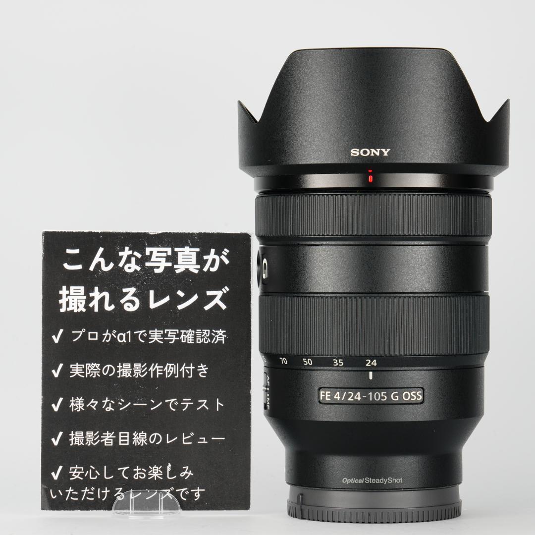 プロが選ぶ旅行最適レンズ SONY SEL24105G 極美品 万能ズームレンズ