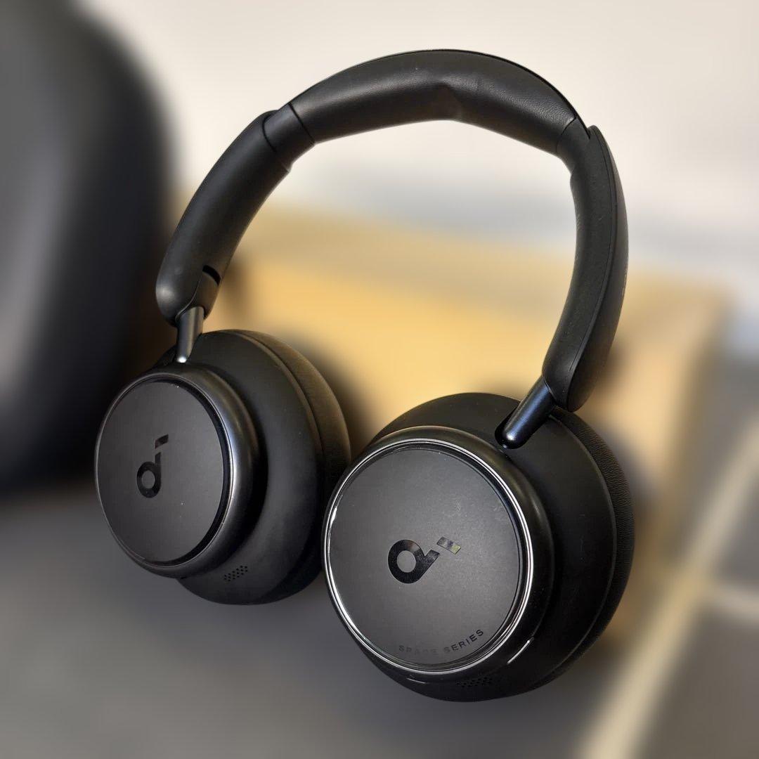 Anker Soundcore Space Q45 ヘッドホン ブラック