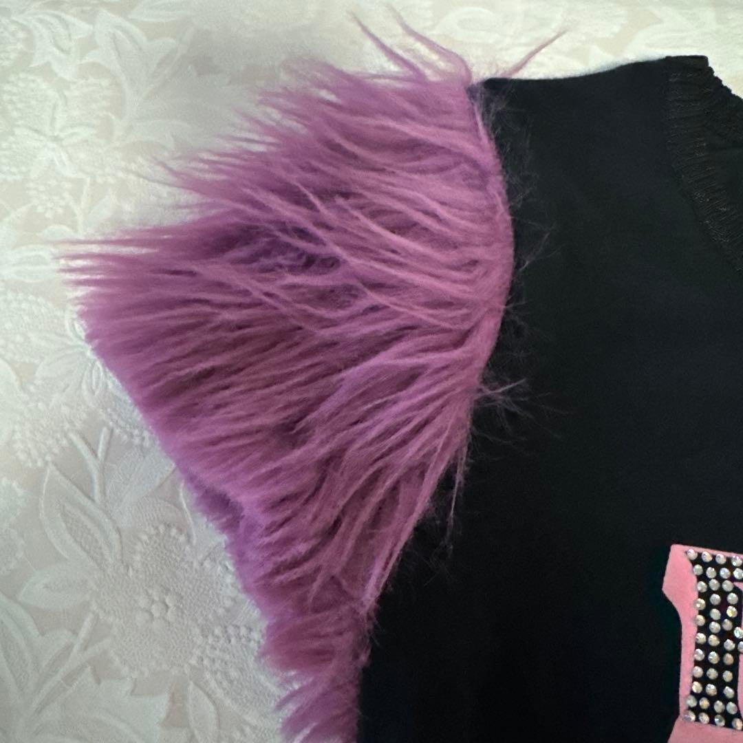 D&G FAKE プリント 半袖Tシャツ