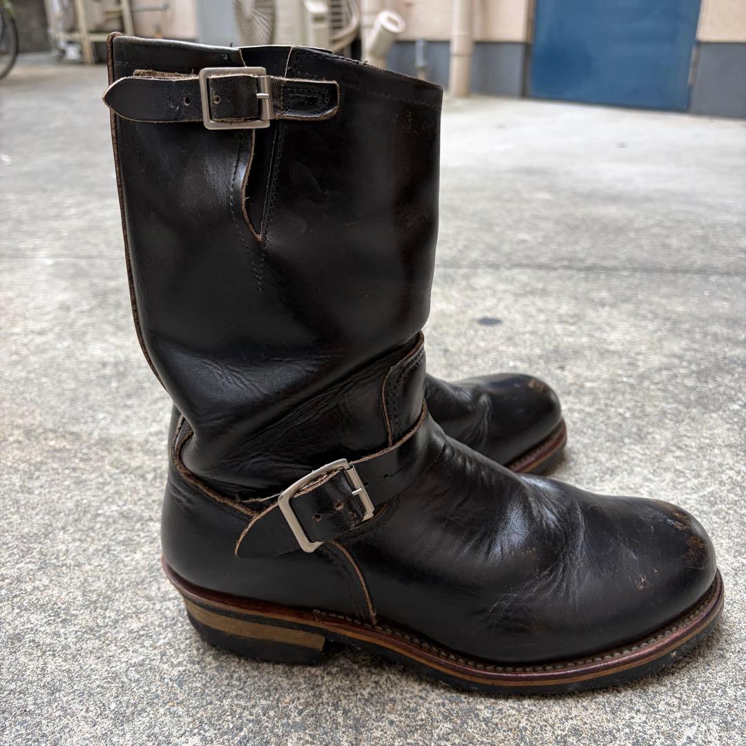 レッドウィング2268エンジニアブーツ　PT91 刺繍タグ　27.5 9 1/2