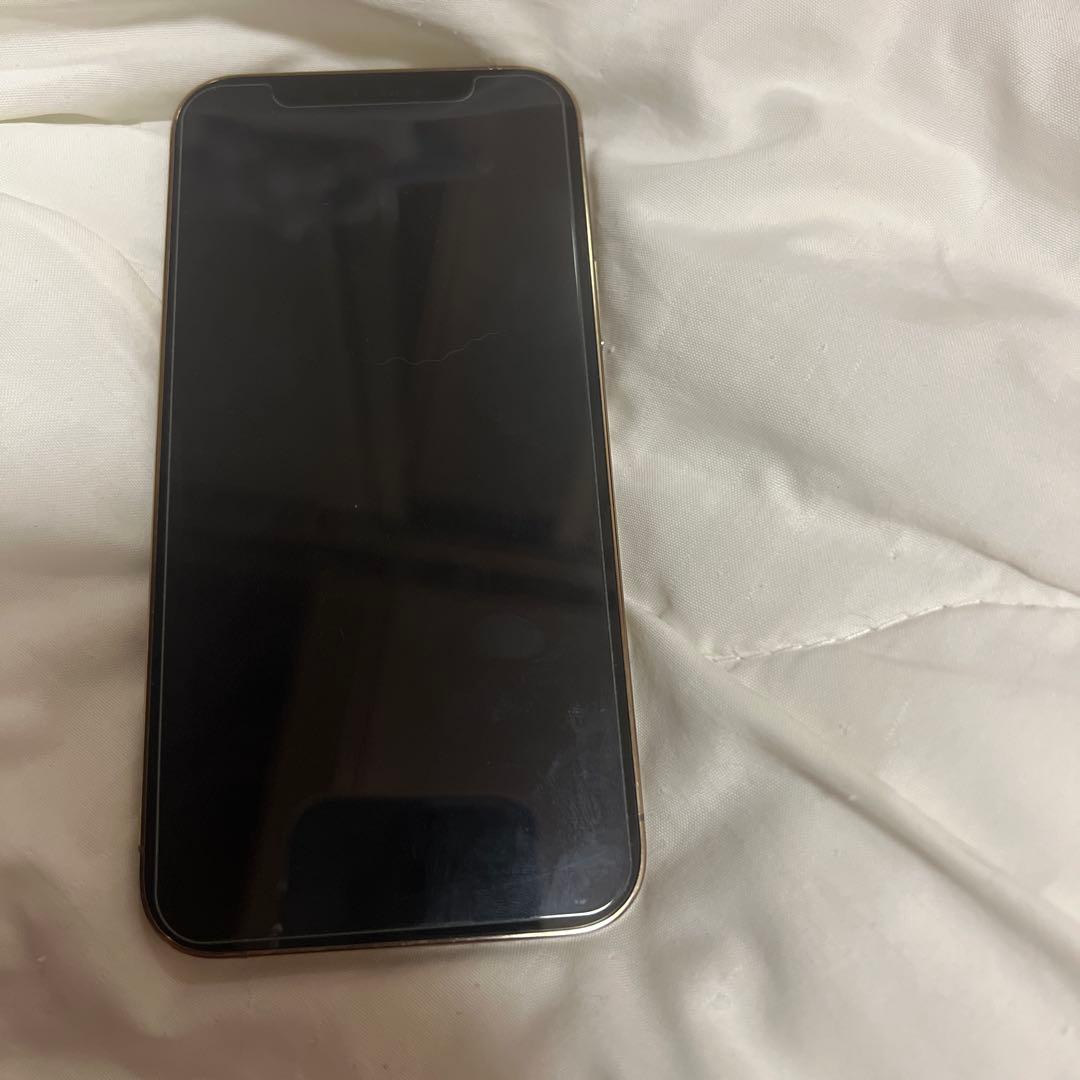 ！！背面割れ！！iPhone12 pro 本体 128GB ゴールド　アイフォン