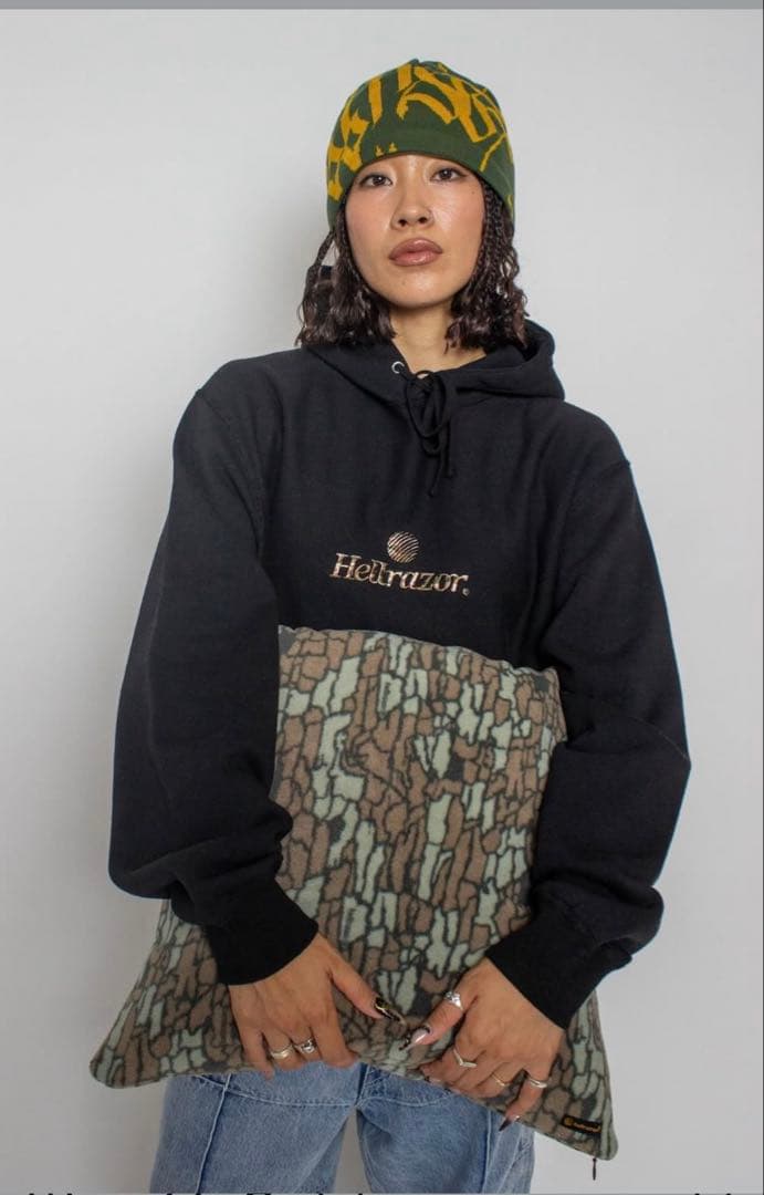 帽子 HELLRAZOR MOZYSKEY LETTER BEANIE