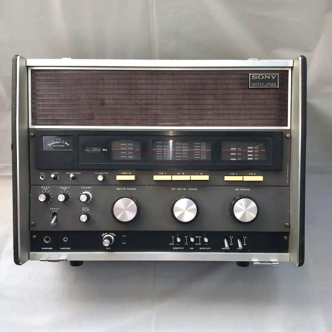 ソニー　ワールドゾーン　CRF-230B　 BCLラジオ　23バンド
