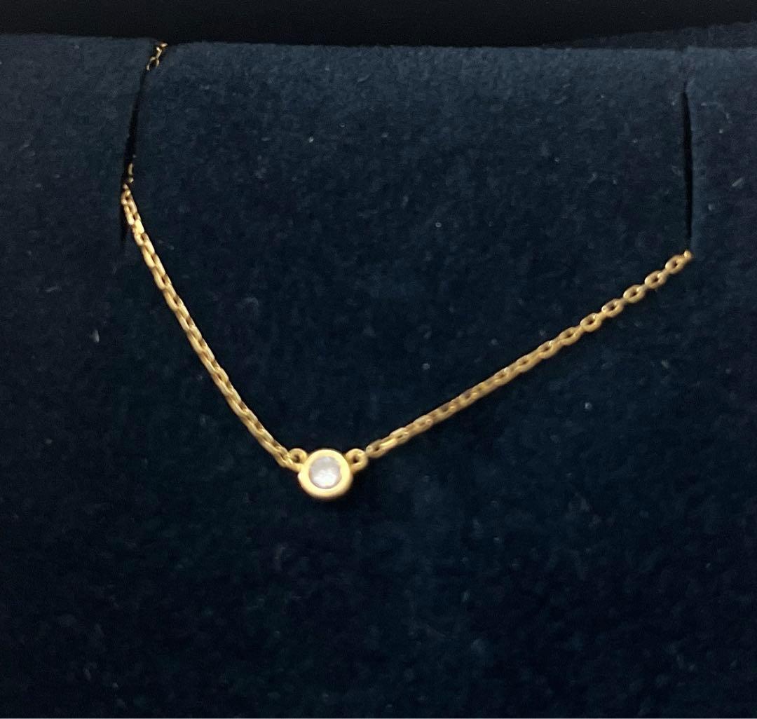 yuina404様おまとめ専用【AHKAH】美品　ヌーディーダイアネックレス