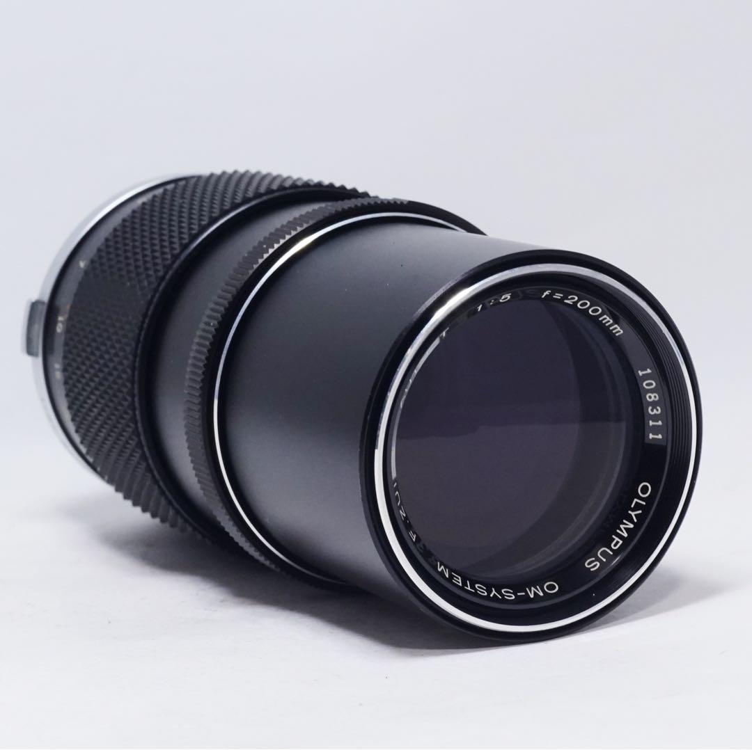 希少 OLYMPUS OM F.Zuiko AUTO-T 200mm F5