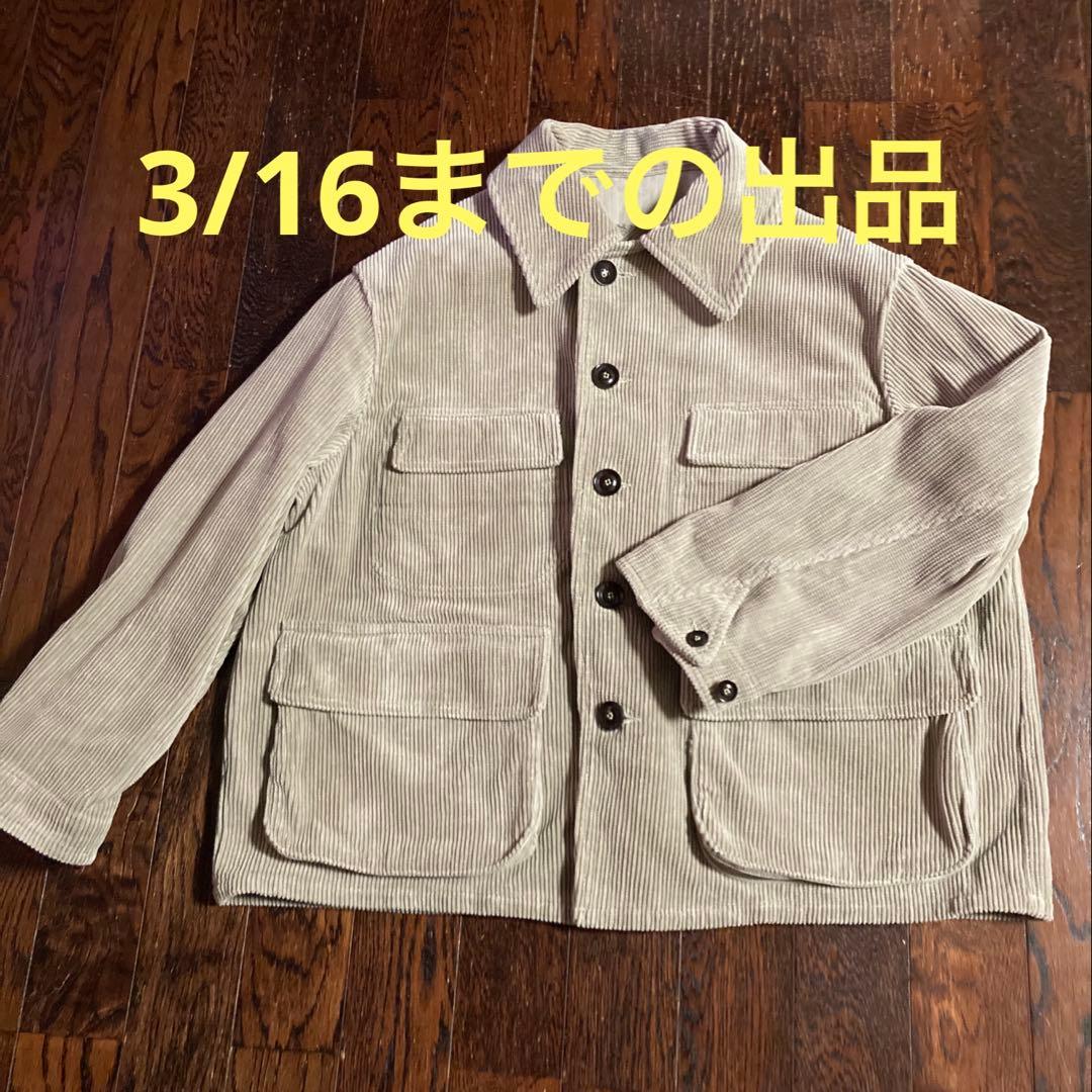 45r セルビッチコーデュロイ　ハンティング　ジャケット