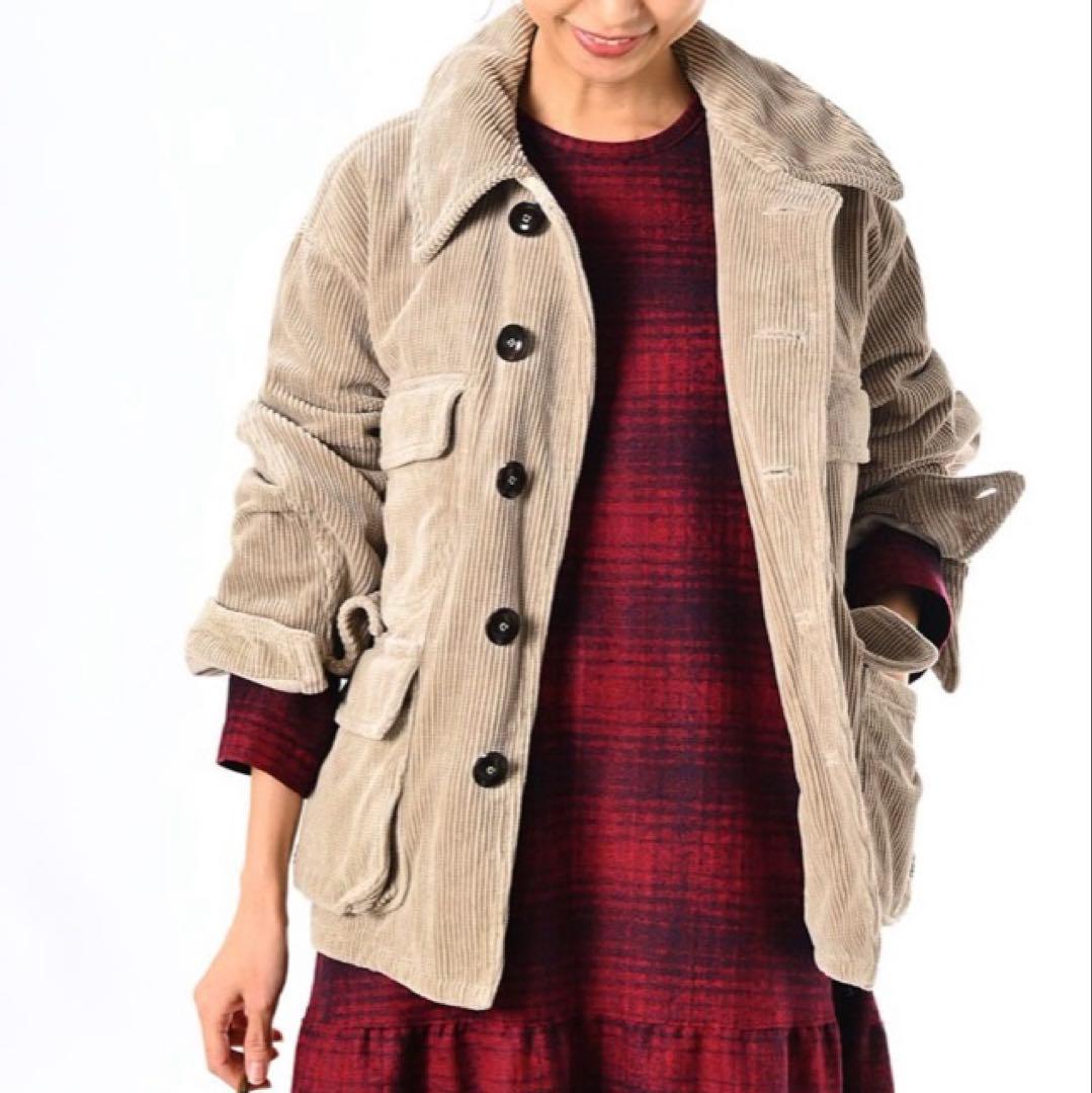 45r セルビッチコーデュロイ　ハンティング　ジャケット