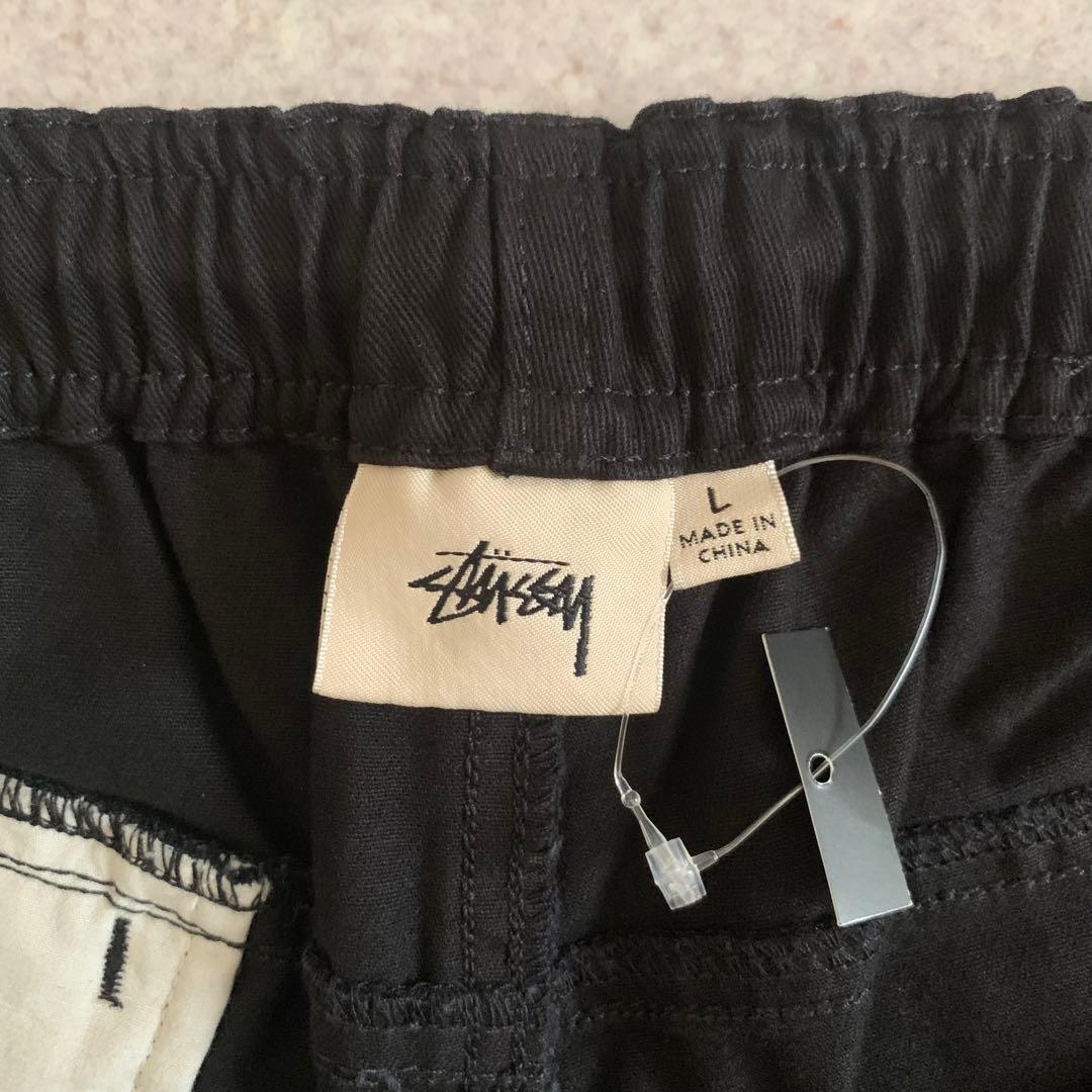 Stussy Brushed Beach Short L ブラック 新品ショーツ