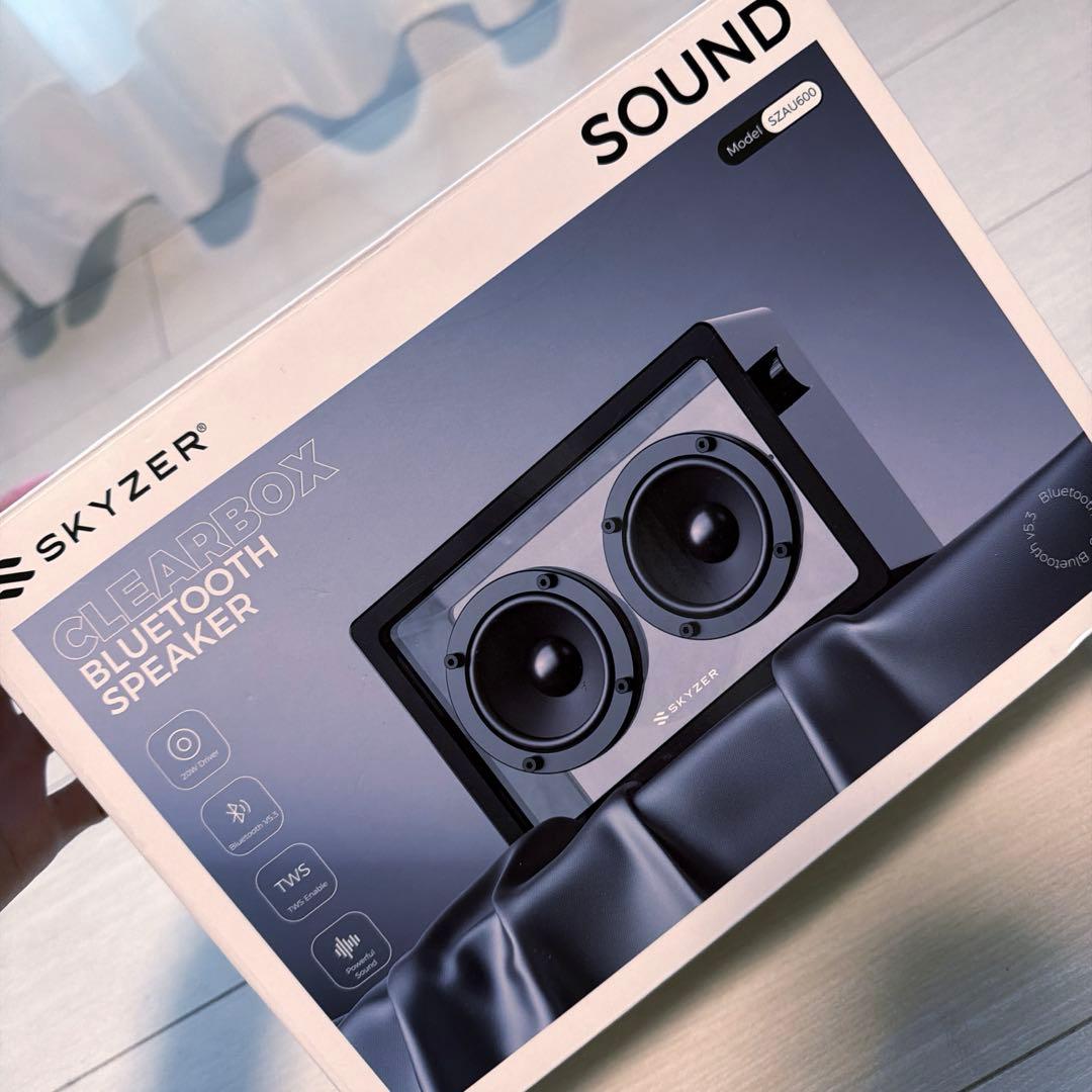 ポータブルプレーヤー Crystal-clear Wireless Speaker