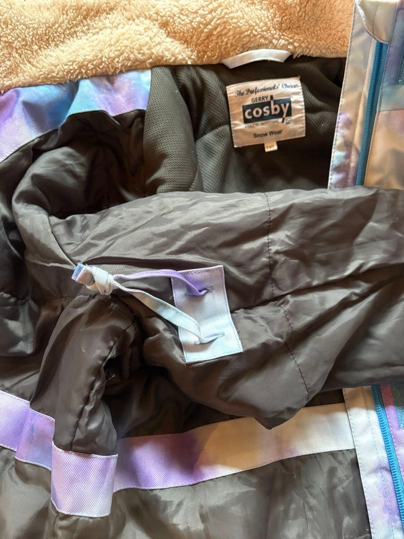 子ども用スキーウェア&スキー板セット