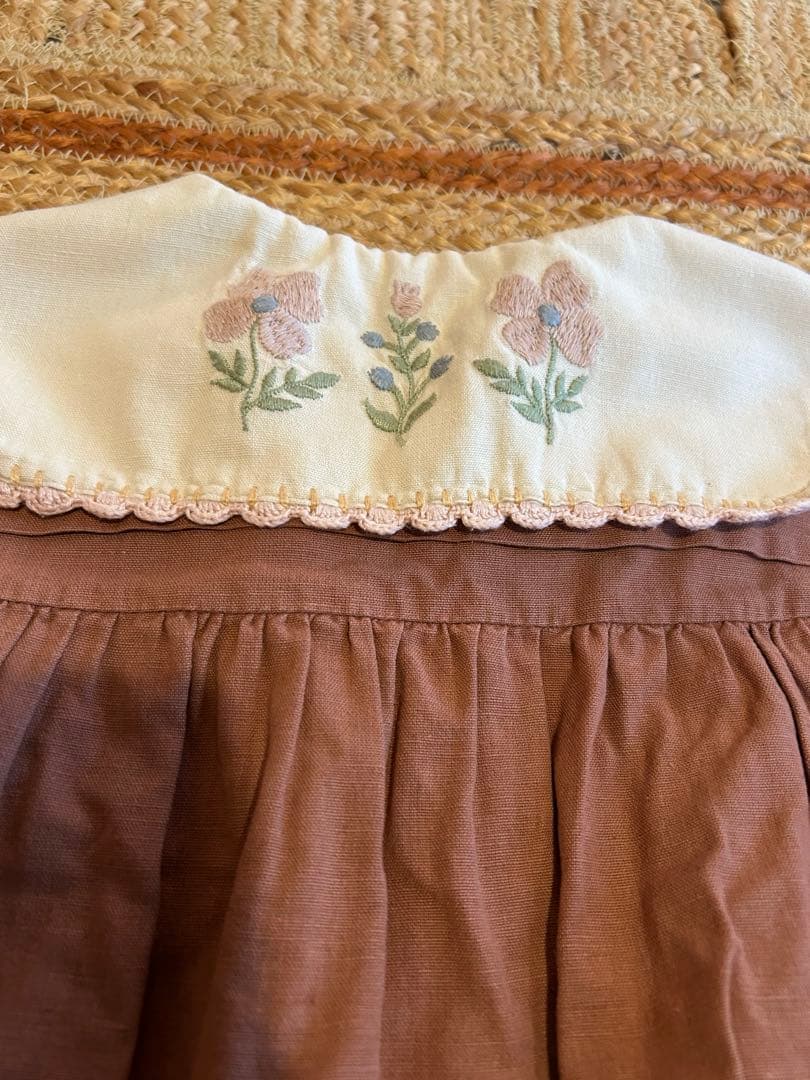 お値下げ！！apolina♡ 刺繍ブラウス♡5-7y