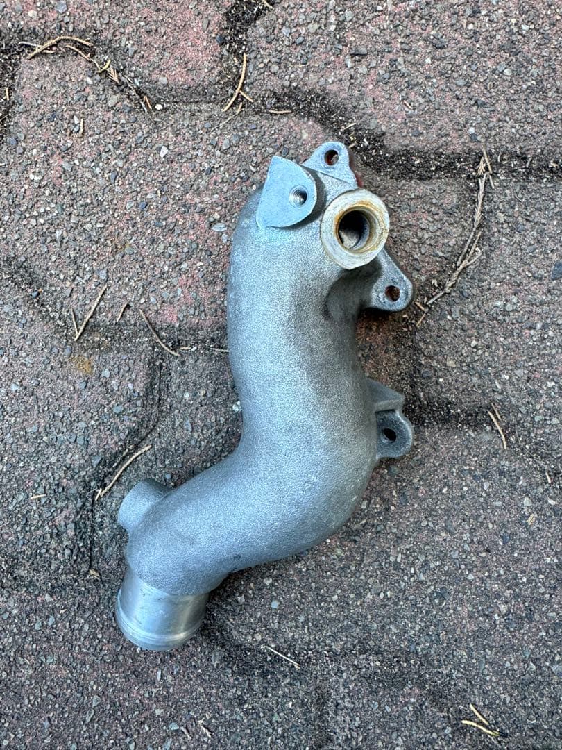 AS-MORI ウォーターアウトレットパイプ　SR20DET 水温対策