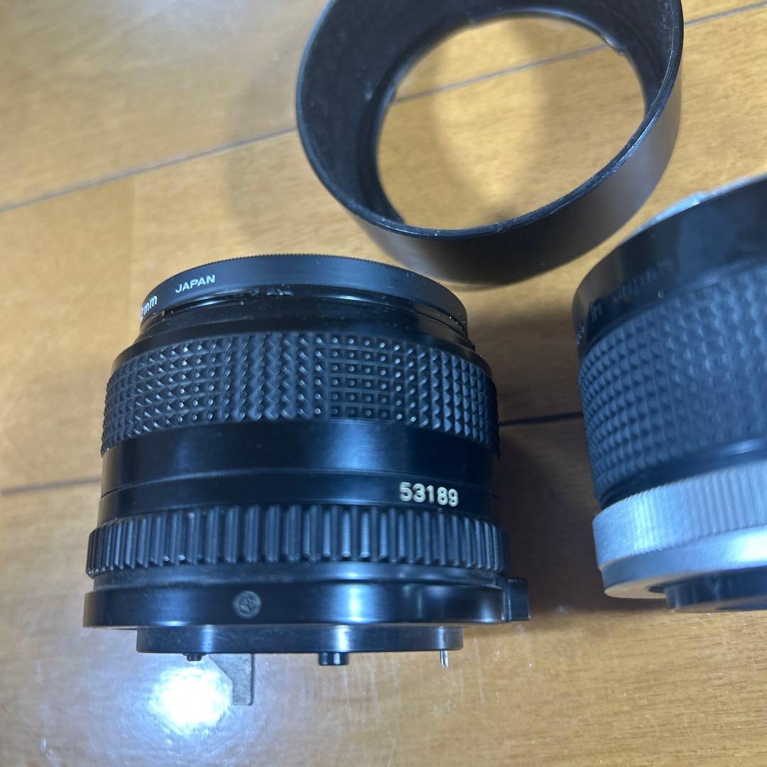 【中古】(キヤノン) Canon AE-1 ブラック　レンズ3点