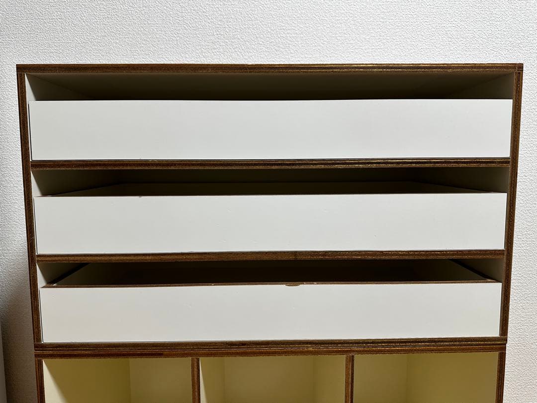 D&DEPARTMENT LAUAN SHELVES 引出し3段