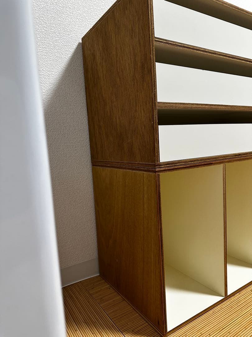 D&DEPARTMENT LAUAN SHELVES 引出し3段