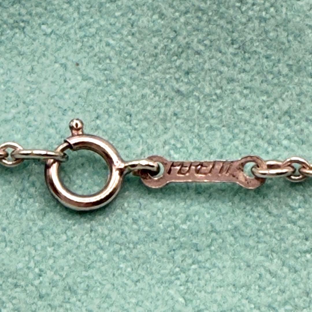 お買い得★希少 ティファニー アップル ラージ ネックレス シルバー ビッグ