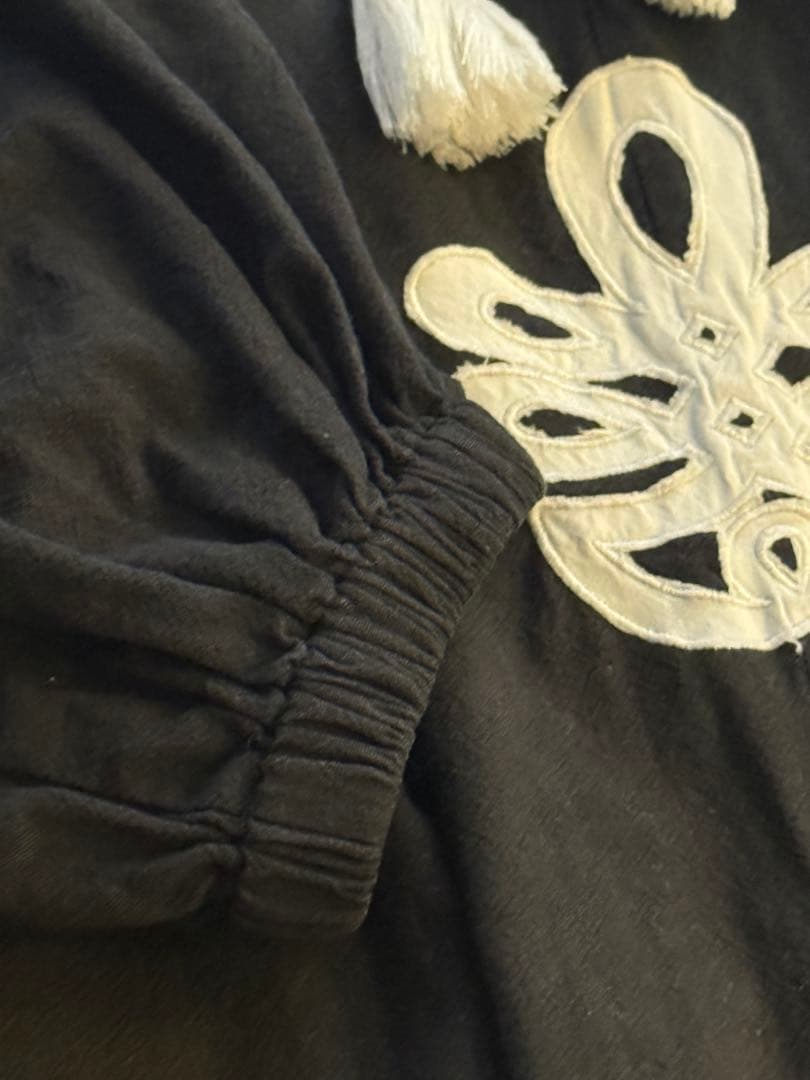 ヌキテパ　サラマリカワンピース　黒