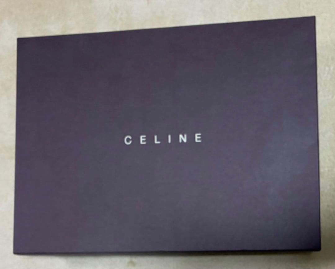 CELINE セリーヌ トリオンフ柄 綿ブランケット ひざ掛け 毛布 マカダム