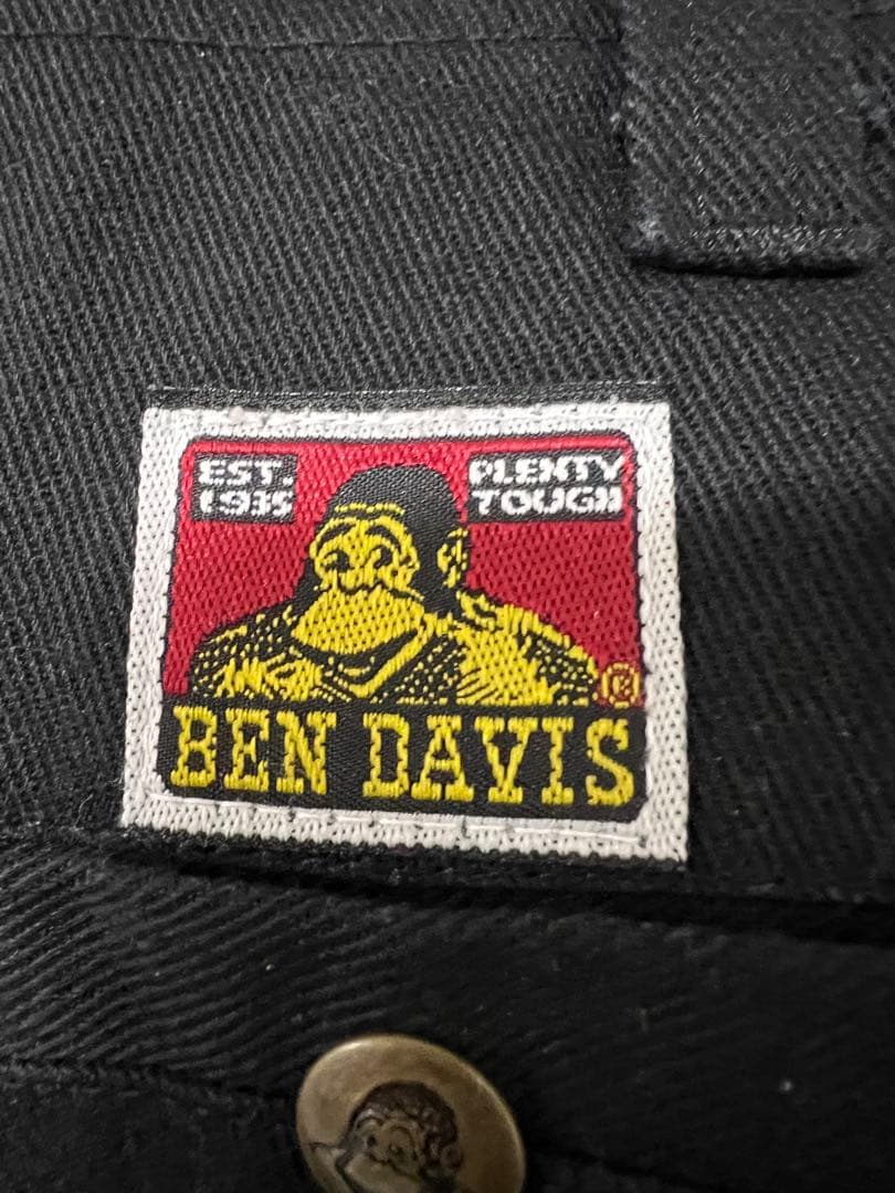 は*ち様 90s BEN DAVIS フリスコパンツ ブラック USA規格 ベン
