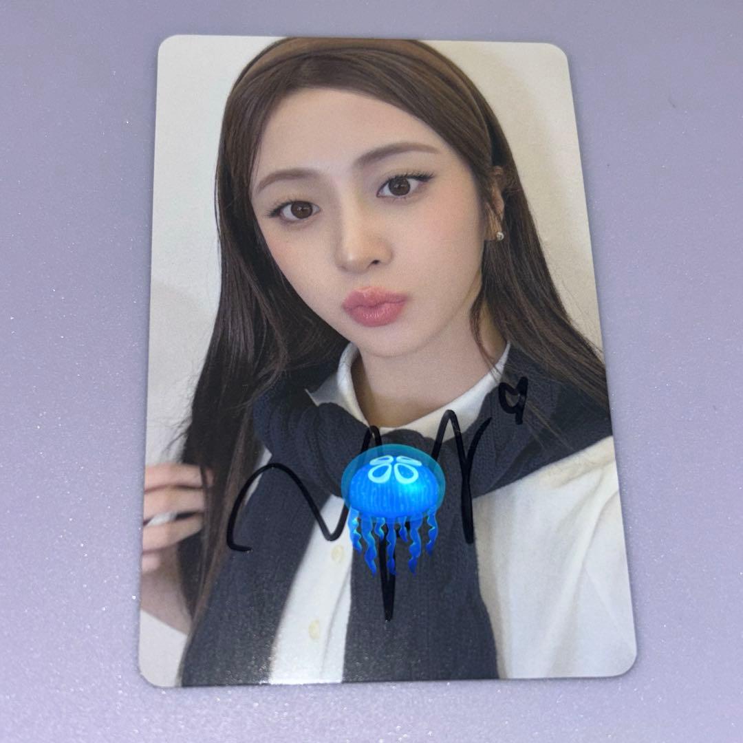 LE SSERAFIM spaghetti 直筆サイン ユンジン