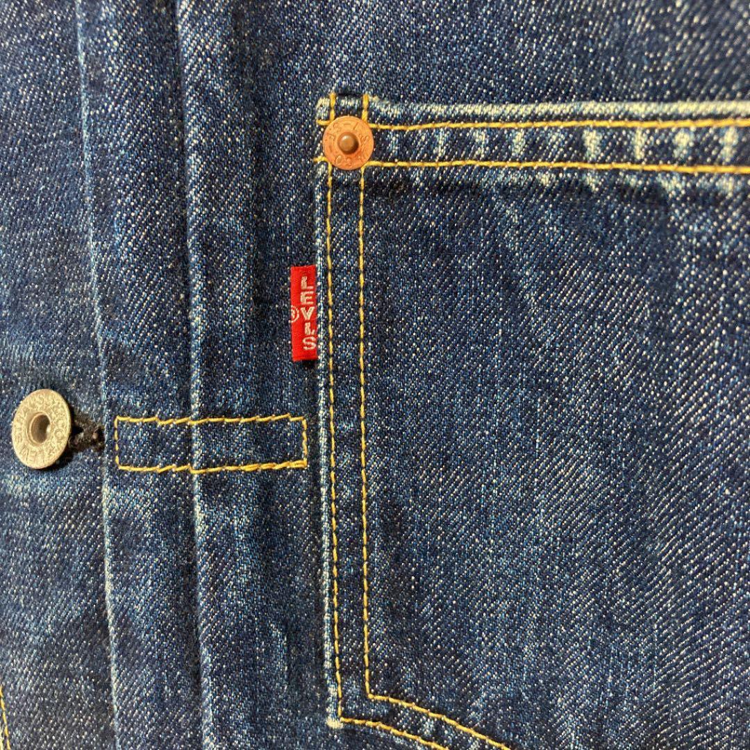 ボ*帳様 リーバイス 506××デニムジャケット Gジャン　大戦復刻モデル　サイ