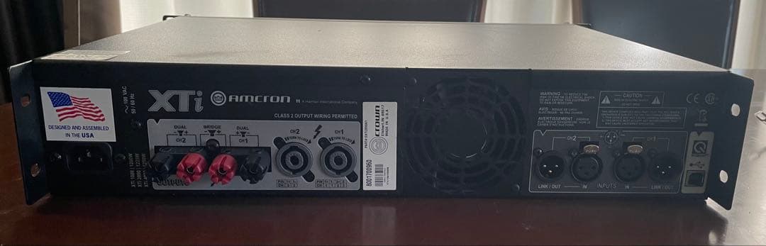 アムクロン AMCRON パワーアンプ XTi2000