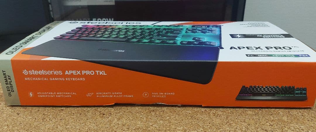 【steelseries】APEX PRO TKL US配列