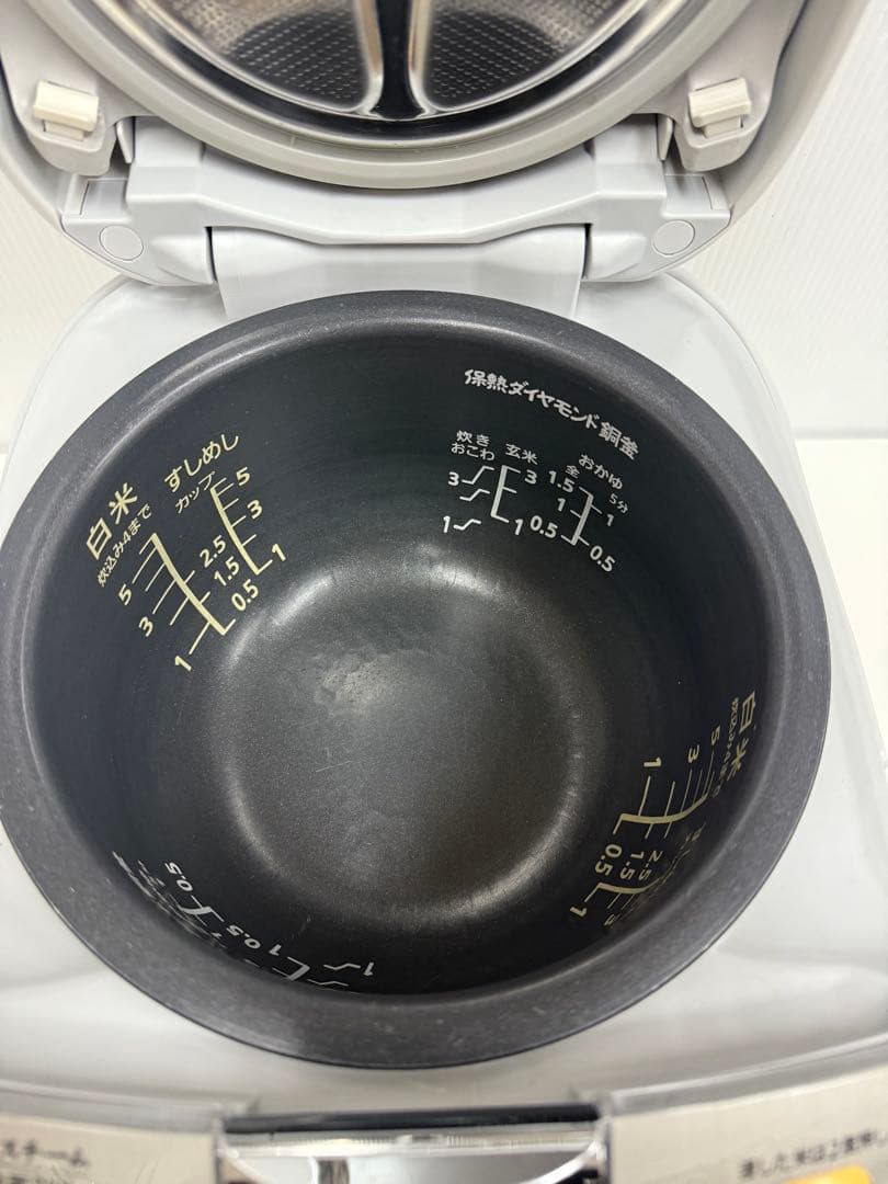 NATIONAL 大火力スチーム4段全面IHジャー炊飯器