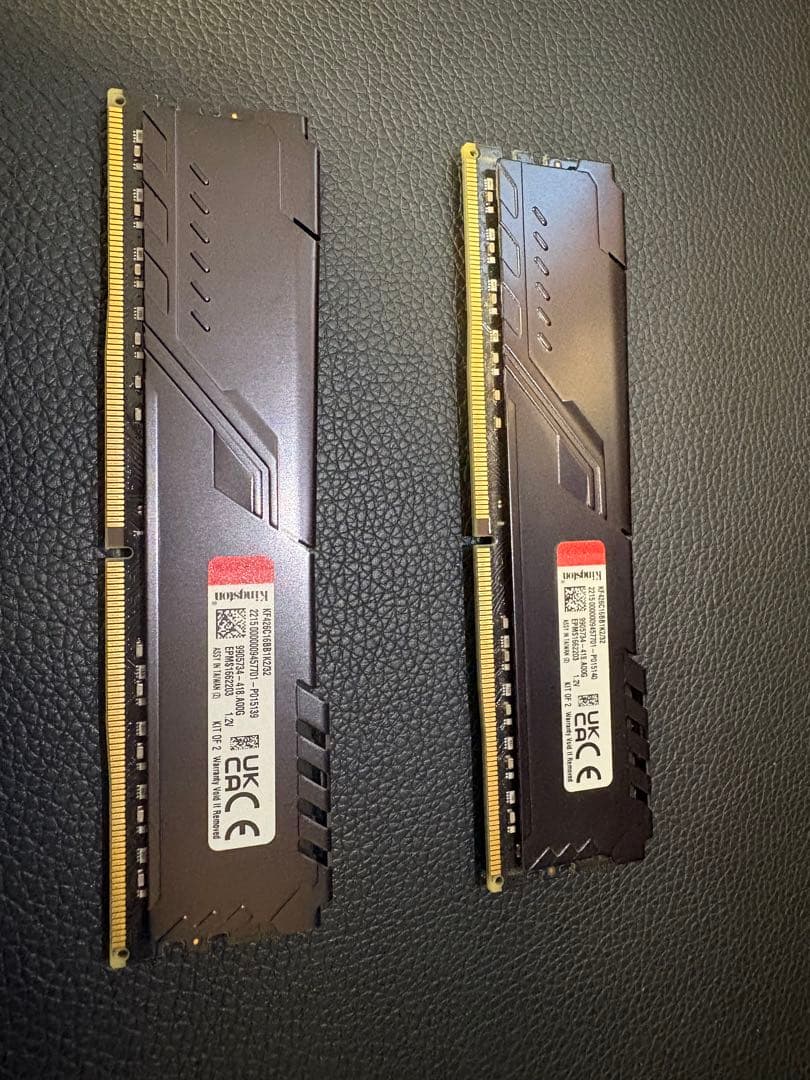 キングストン HyperX FURY DDR4 メモリー　16GB×2枚