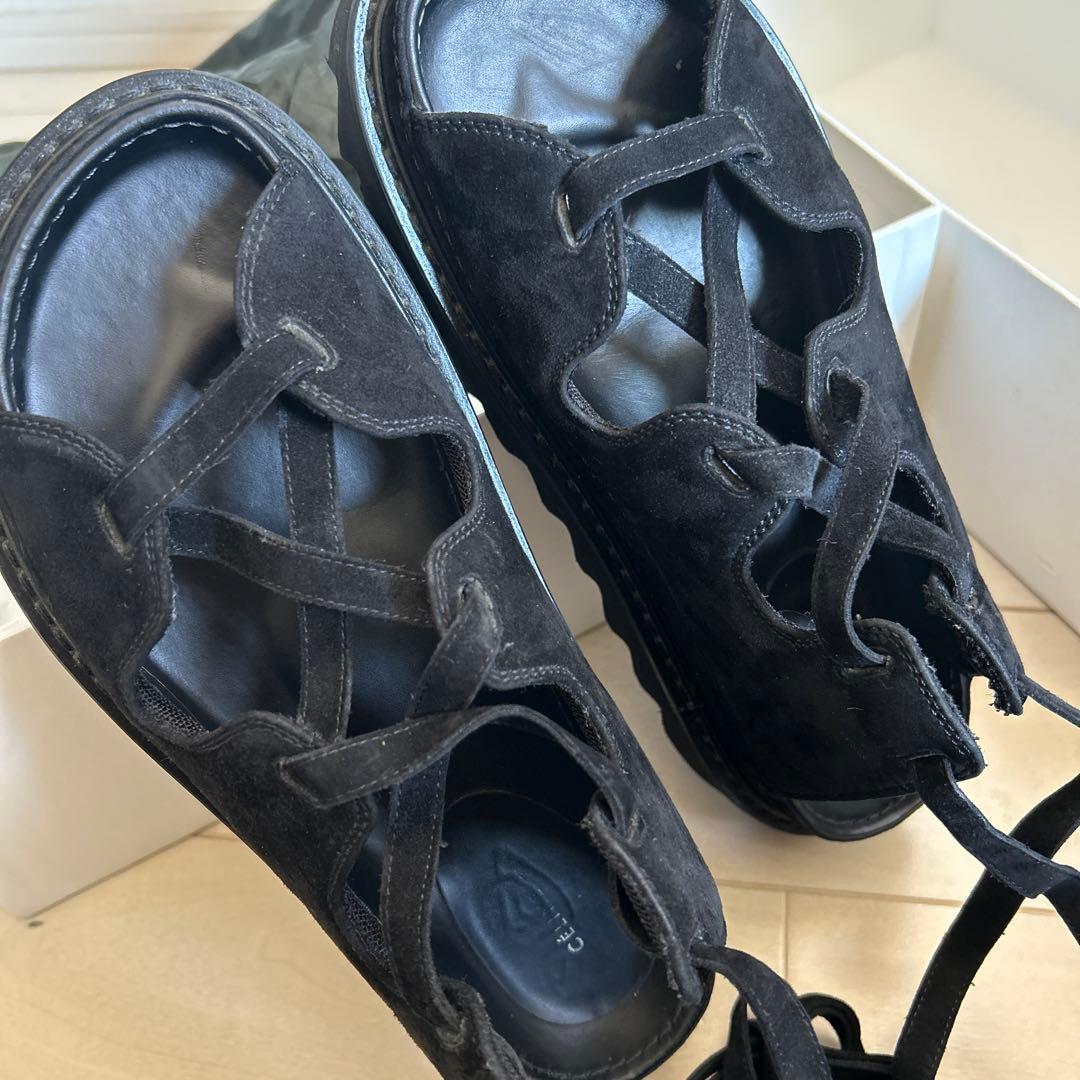 セリーヌ　フィービー期ギリーサンダル36 フミカウチダfumikauchida