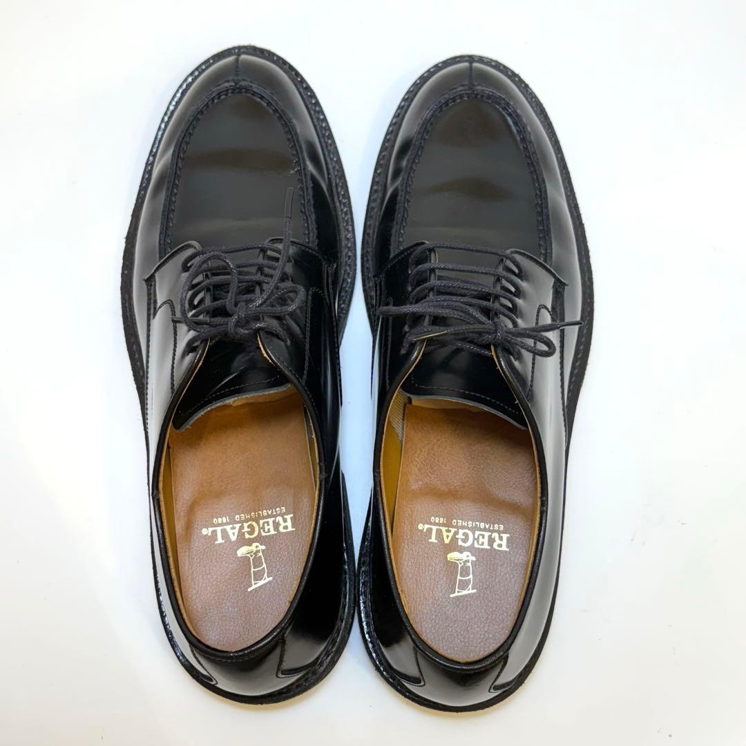 (極美品)REGAL Uチップ 黒 26.5cm