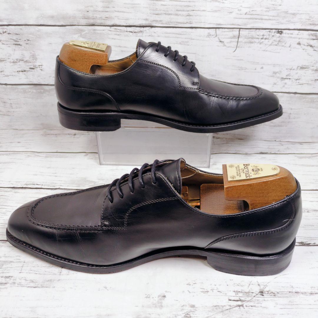 み*よ様 【Berwick1707】バーウィック5471 ブラック レザー 革靴