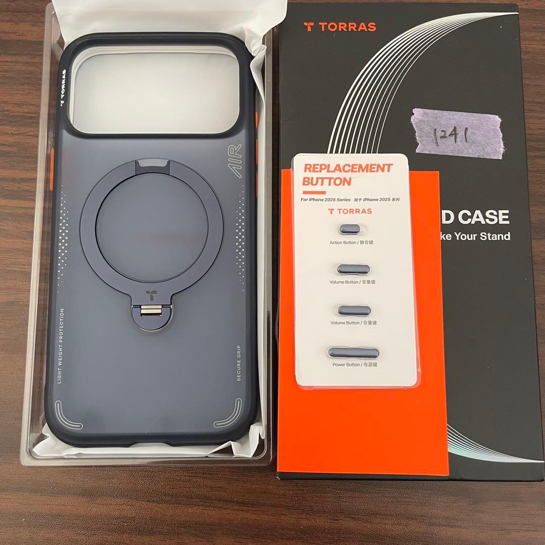 TORRAS iPhone 17 Pro Max ケース 真夜中ブルー