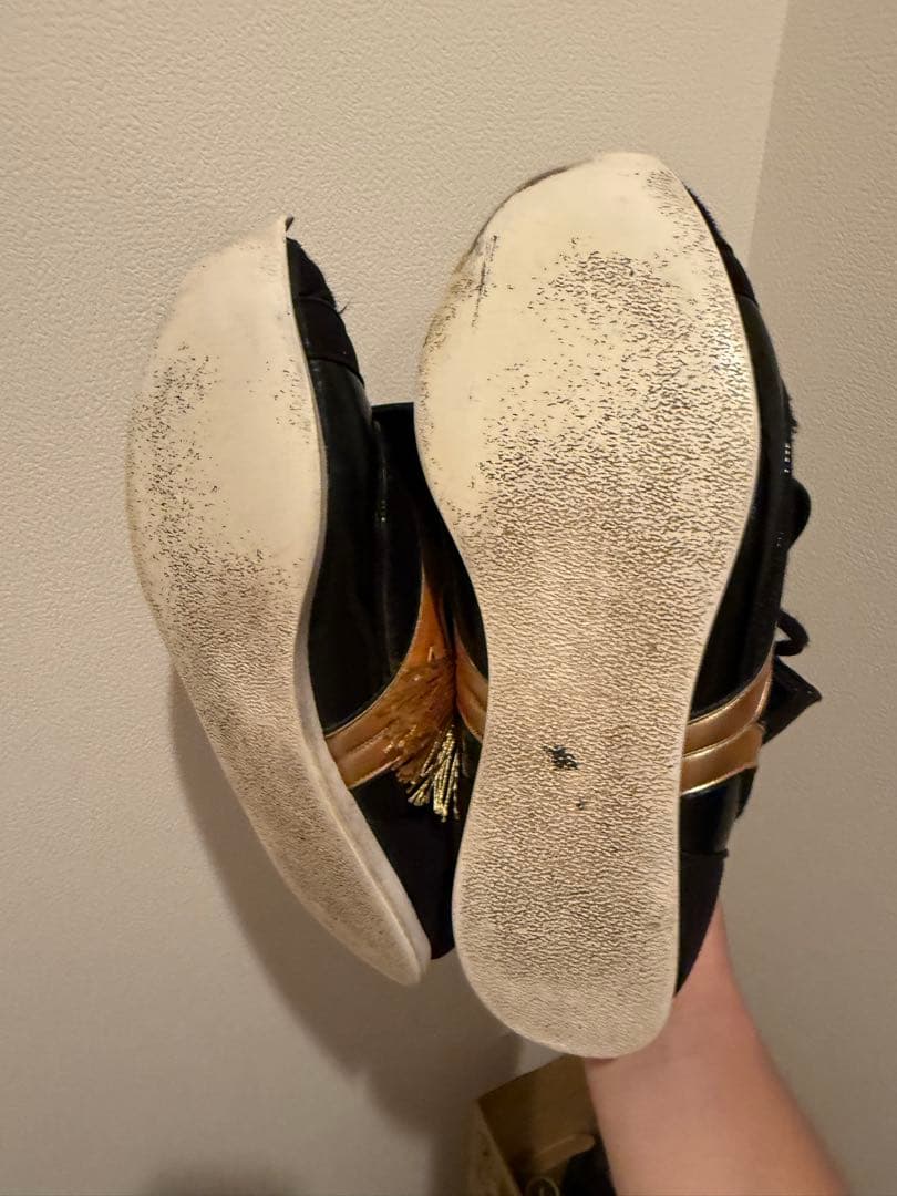 タ*ン様 Mizuno ボクシングシューズ 黒/金 ハイカット　28.0cm