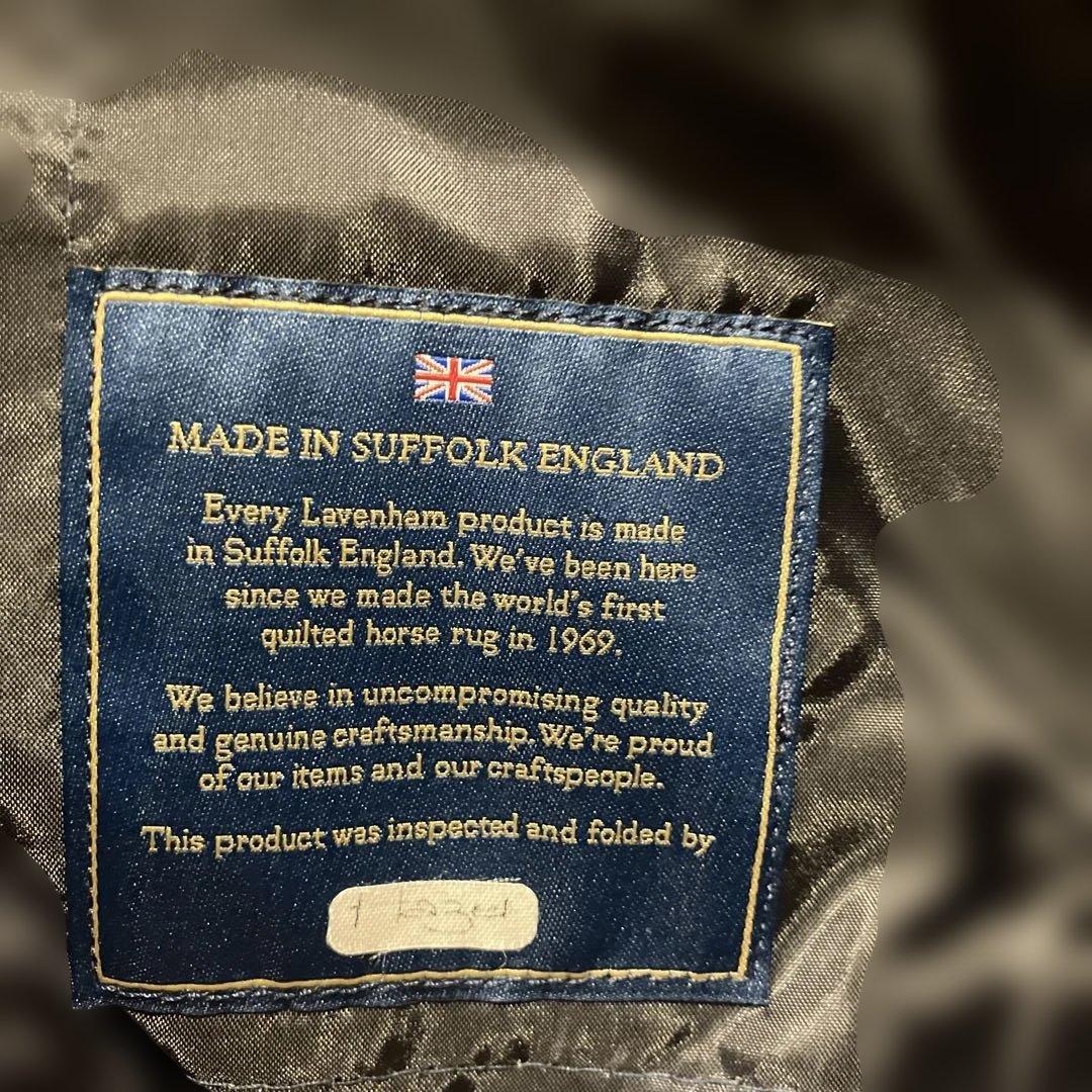 新品 LAVENHAM UNWADDED THORNHAM ベスト Lサイズ