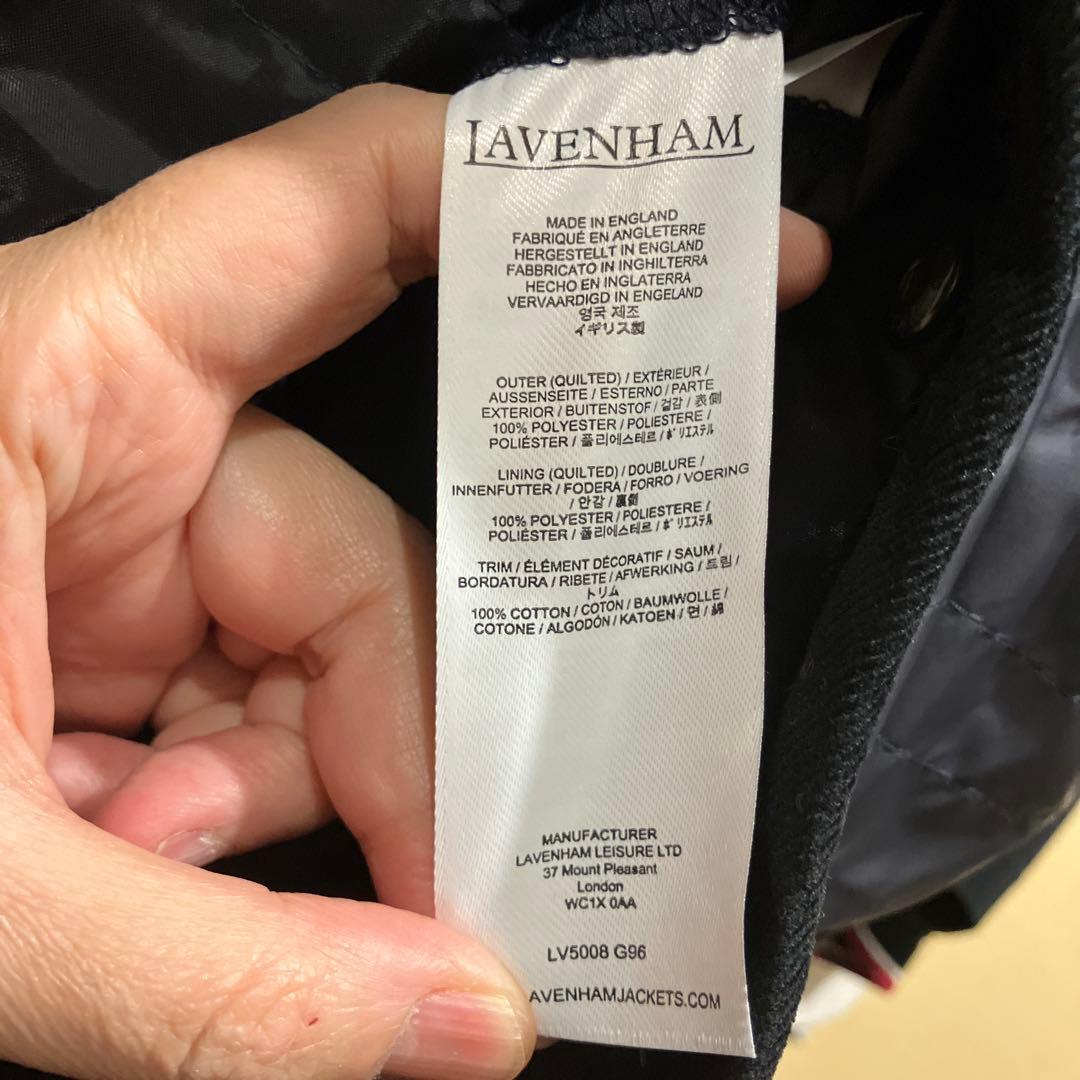 新品 LAVENHAM UNWADDED THORNHAM ベスト Lサイズ