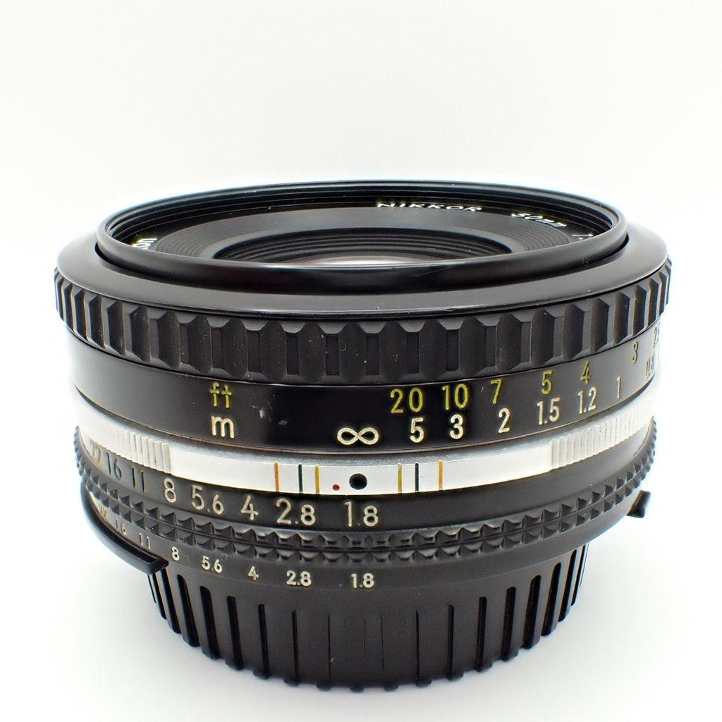 【動作確認済】Nikon Ai-s 50mm f1.8 パンケーキレンズ