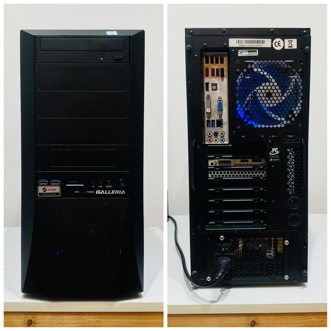 【ゲーミングPC】i7-2600K GTX1050Ti HDD1T メモリ16G